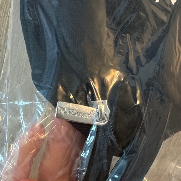 Top design- NWT- Black Monogram K Face Mask - Picture 3 of 4